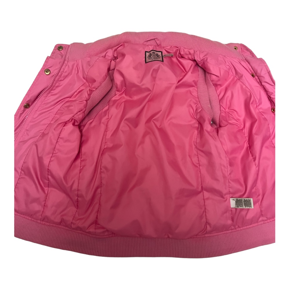 Juicy Couture Girls pink vest size 12 - Picture 7 of 8